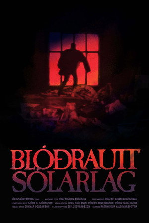 Blóðrautt sólarlag