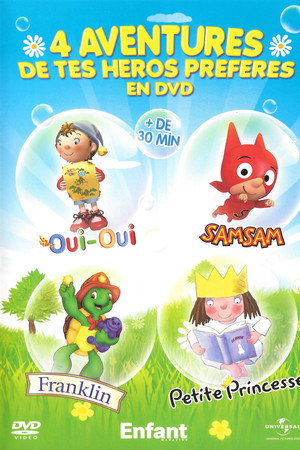 4 AVENTURES DE TES HEROS PREFERES EN DVD