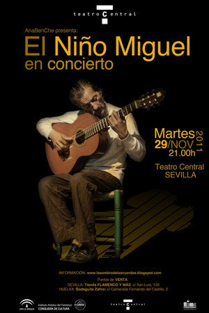 El Niño Miguel, Concierto en el Teatro Central de Sevilla
