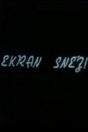 Ekran sneži