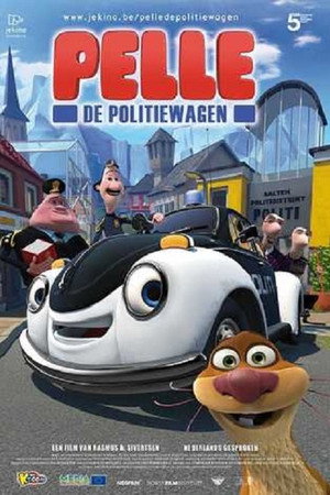 Pelle de politiewagen