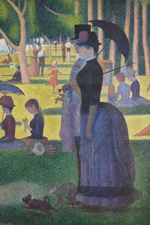 Georges Seurat « l’Utopie orange vert pourpre »