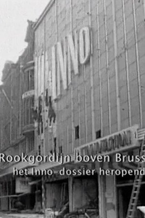 Rookgordijn boven Brussel