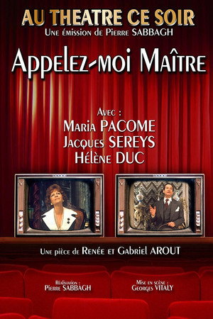 Appelez-moi maître