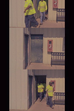 Workers Leaving the Job Site