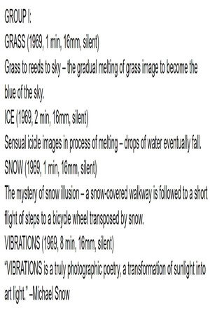 Group I: Grass/Ice/Snow/Vibrations