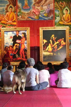 Village and Elsewhere: Artemisia Gentileschi’s Judith Beheading Holofernes, Jeff Koons’ Untitled, and Thai Villagers