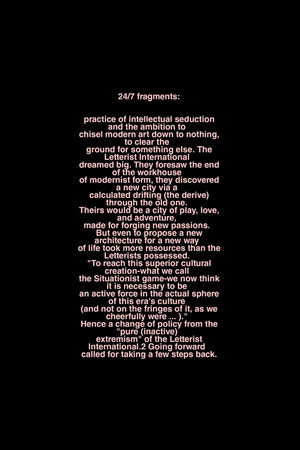 24/7 fragments