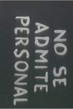No se Admite Personal