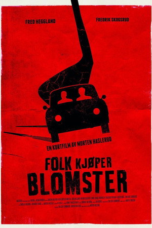 Folk kjøper blomster