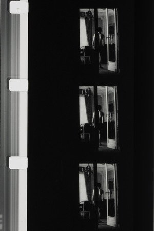 Autoportrait en blanc et en noir